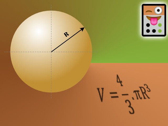 Calculer le volume et le poids d'une boule ou sphère